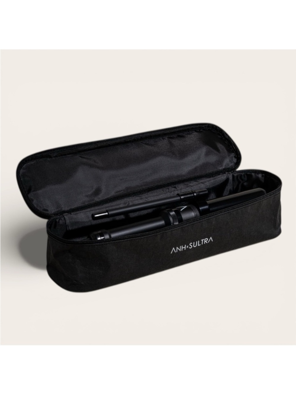Black Travel Styling Case for Hair Tools
